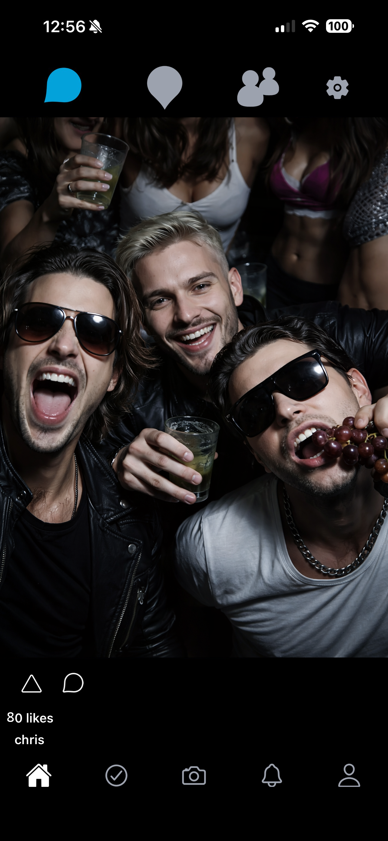 Birln Posts feed with photo posts